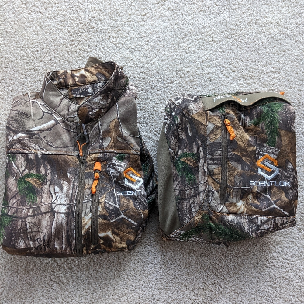 ScentLok Camo Hunting Set Pants Jacket